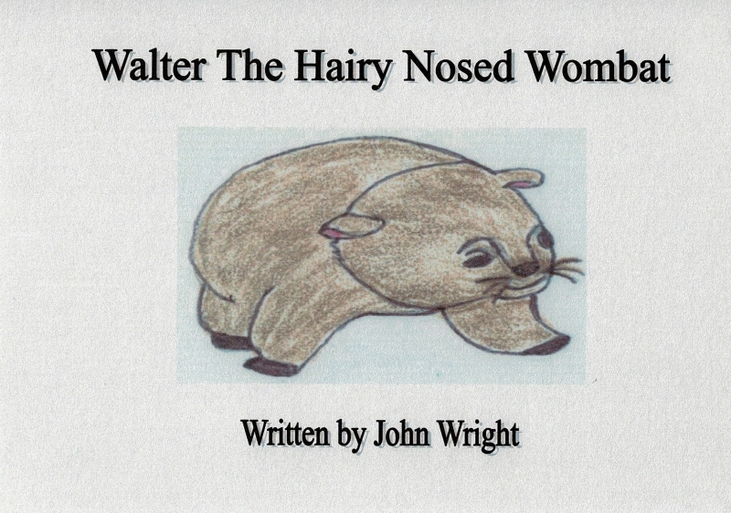 Walter the Hairy Nosed Wombat